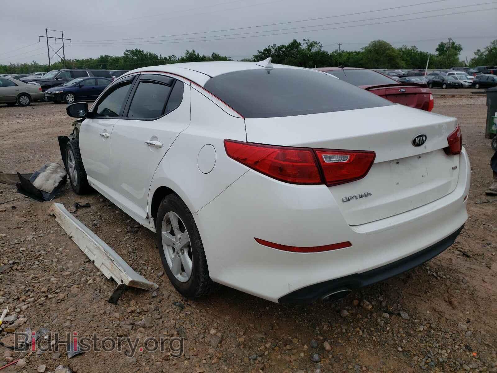 2015 KIA OPTIMA - VIN: KNAGM4A73F5633347 - Photo 3