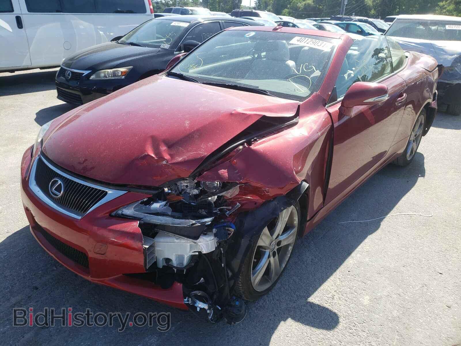 2012 LEXUS IS - VIN: JTHFF2C27C2526568 - Фото 2