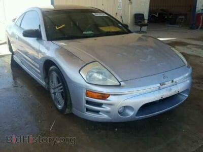2003 Mitsubishi ECLIPSE Eclipse GT, silver — VIN 4A3AC84H53E100027, Copart