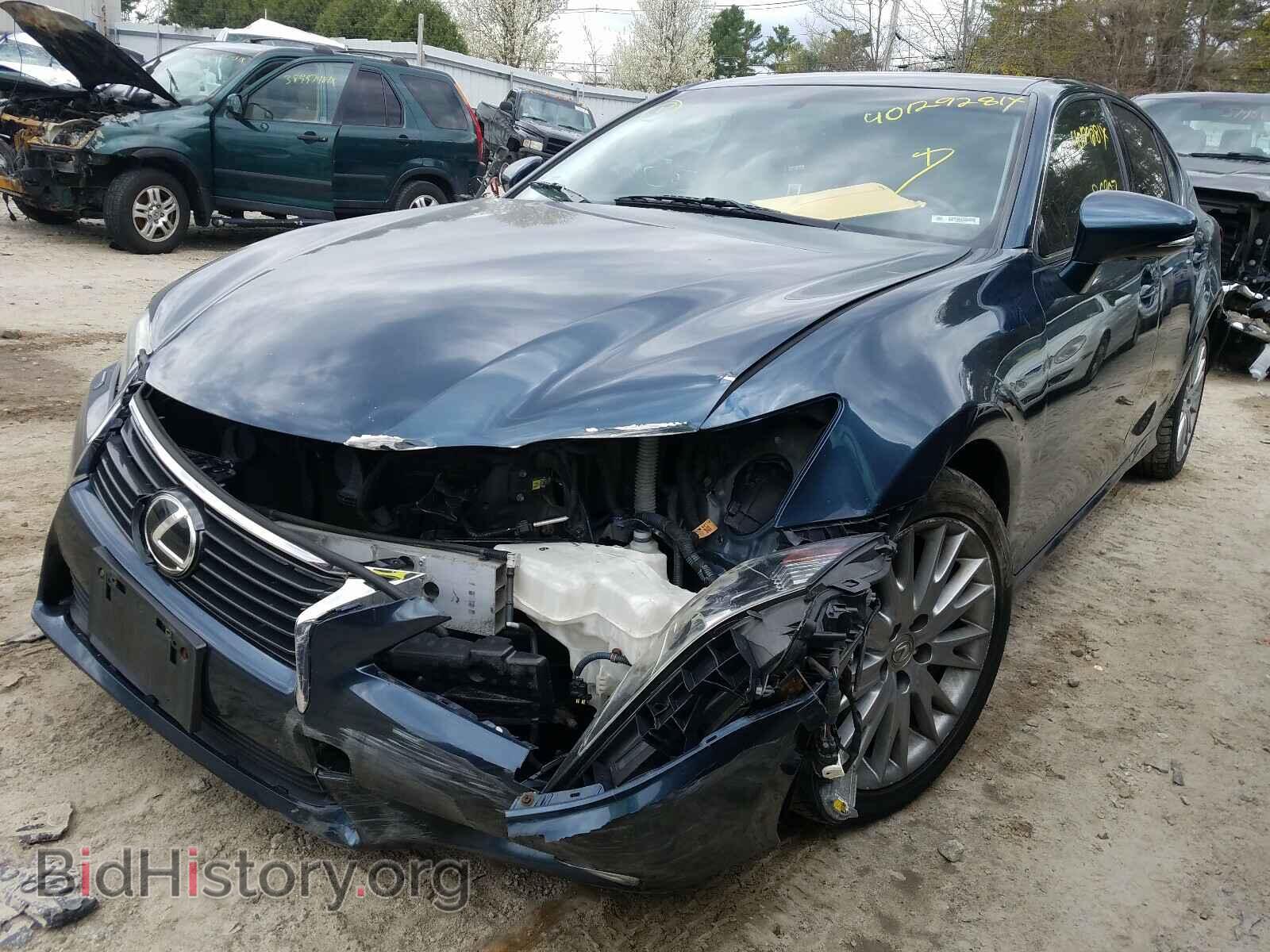2014 LEXUS GS350 - VIN: JTHCE1BL4E5020398 - Фото 2
