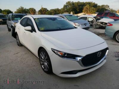 2020 Mazda 3 3 Select, white — VIN JM1BPACLXL1168212, Copart