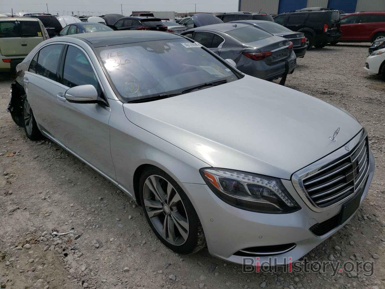 Photo WDDUG8CB1EA009547 - MERCEDES-BENZ S CLASS 2014