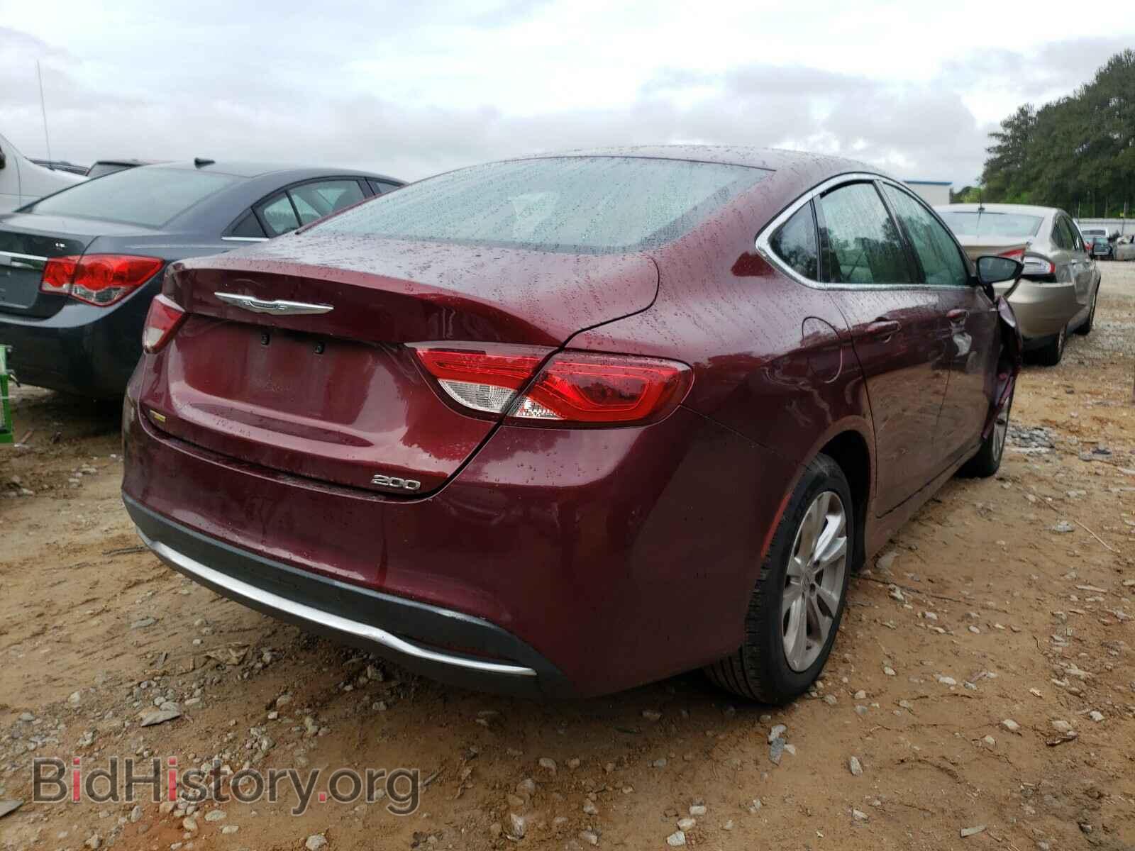 2016 CHRYSLER 200 - VIN: 1C3CCCAB6GN148628 - Фото 4