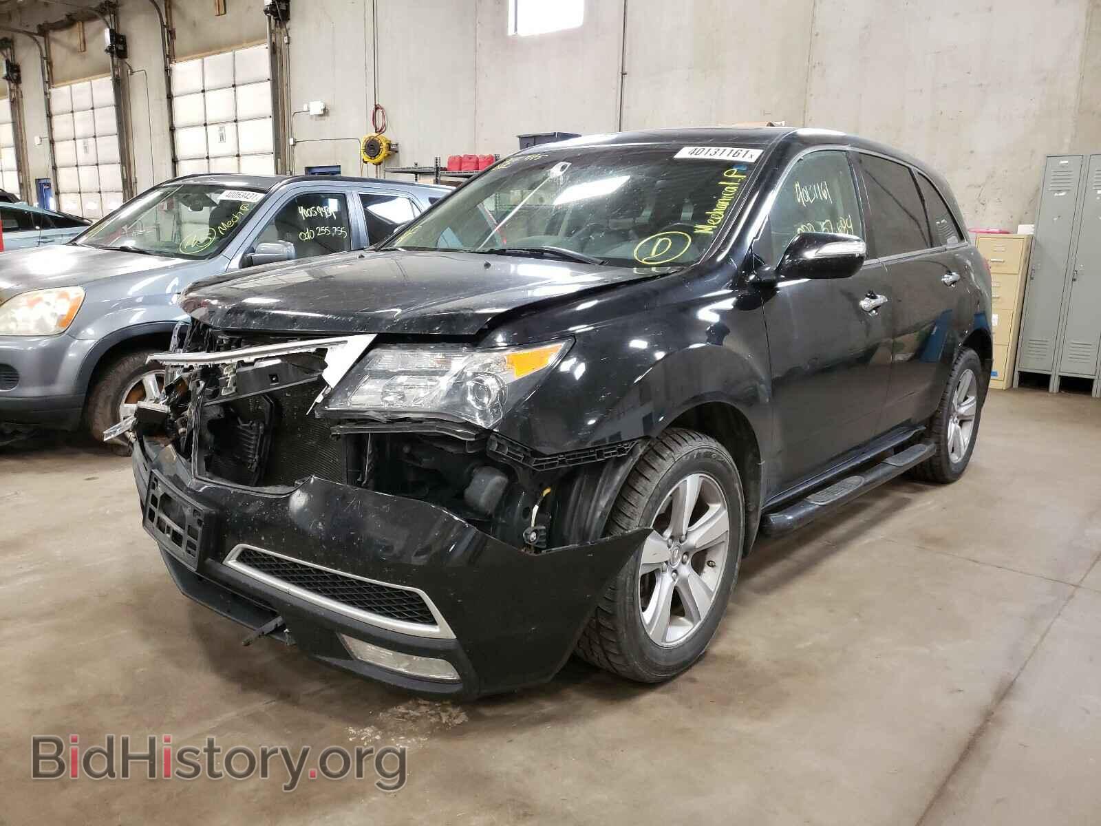 2011 ACURA MDX - VIN: 2HNYD2H68BH522007 - Фото 2