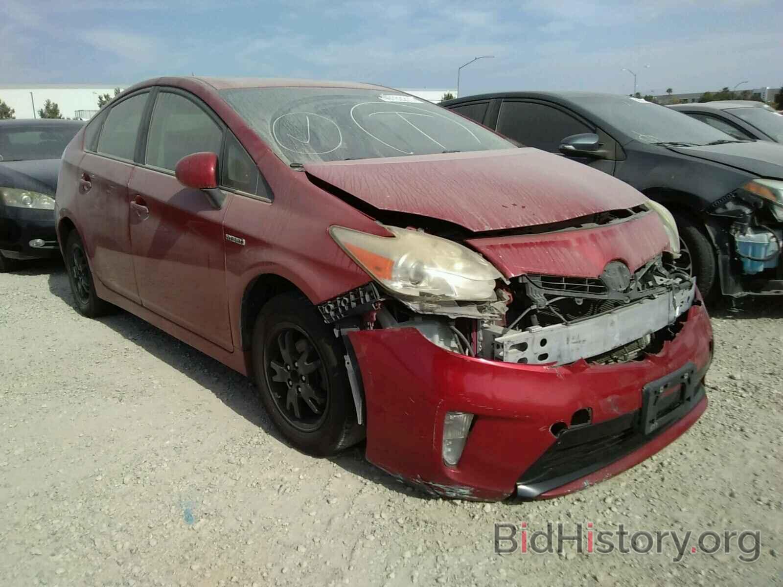 Photo JTDKN3DU7D0351714 - TOYOTA PRIUS 2013