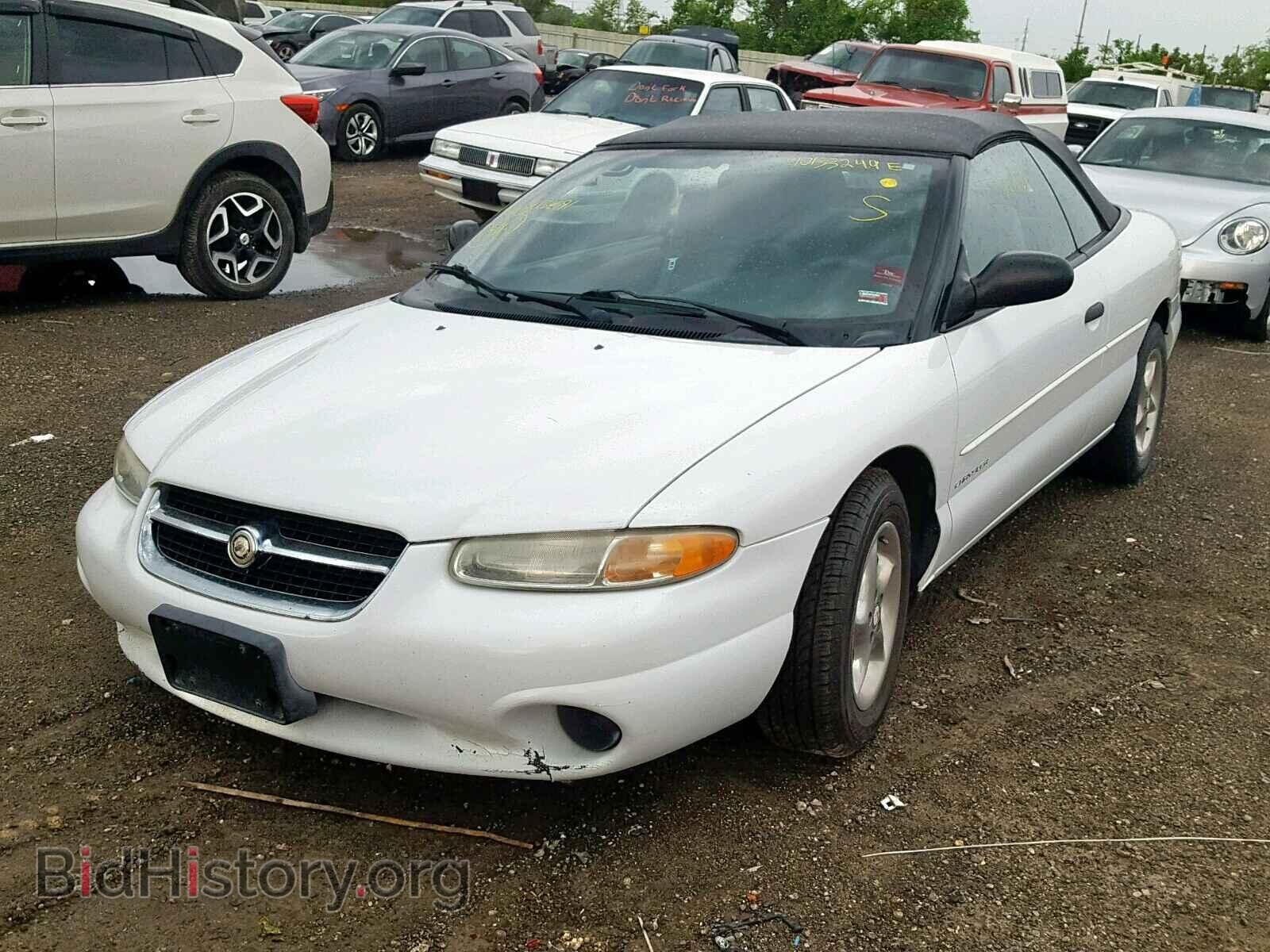 1998 CHRYSLER SEBRING - VIN: 3C3EL45H3WT303891 - Фото 2