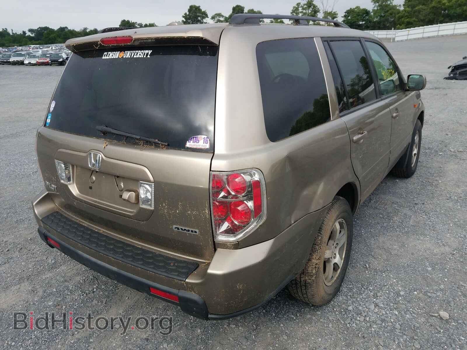 2008 HONDA PILOT - VIN: 5FNYF18758B017821 - Фото 4