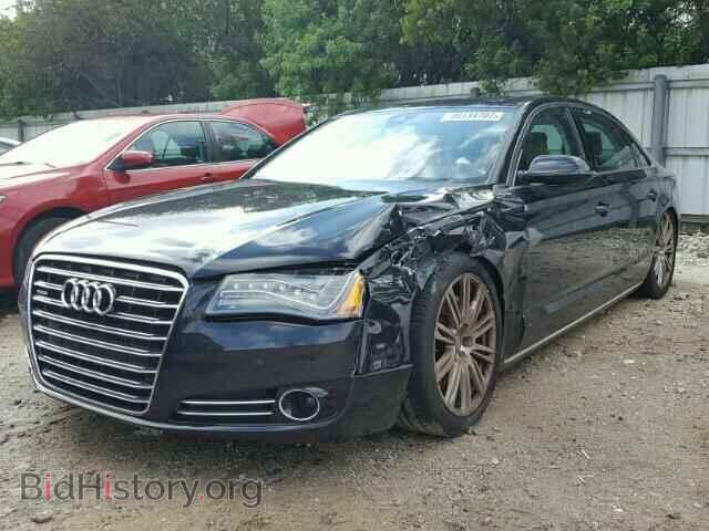 2013 AUDI A8 - VIN: WAURGAFD7DN000568 - Фото 2