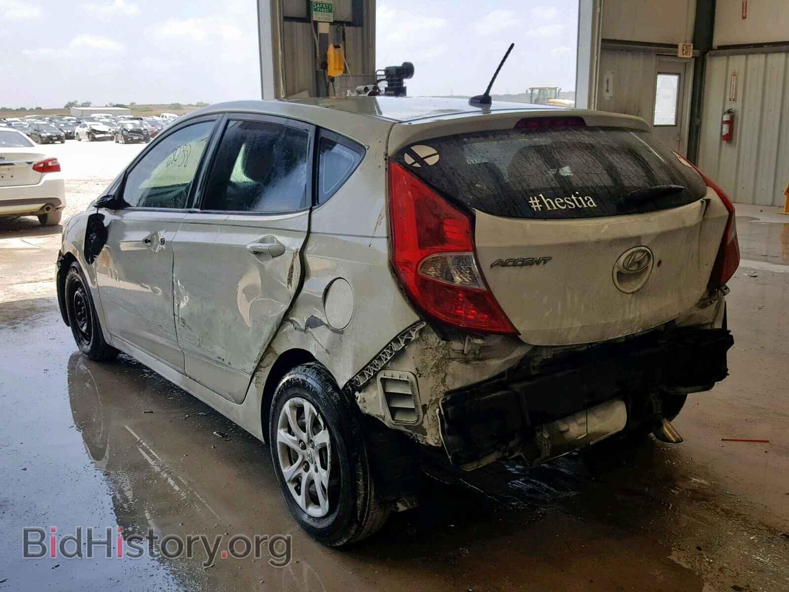 2013 HYUNDAI ACCENT - VIN: KMHCT5AE6DU130595 - Фото 3