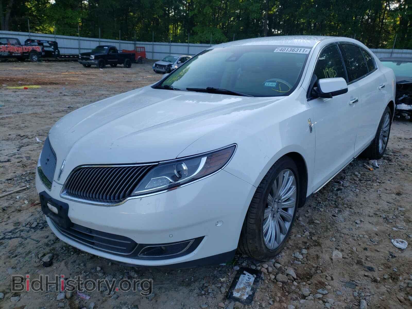 2013 LINCOLN MKS - VIN: 1LNHL9DK2DG609321 - Фото 2