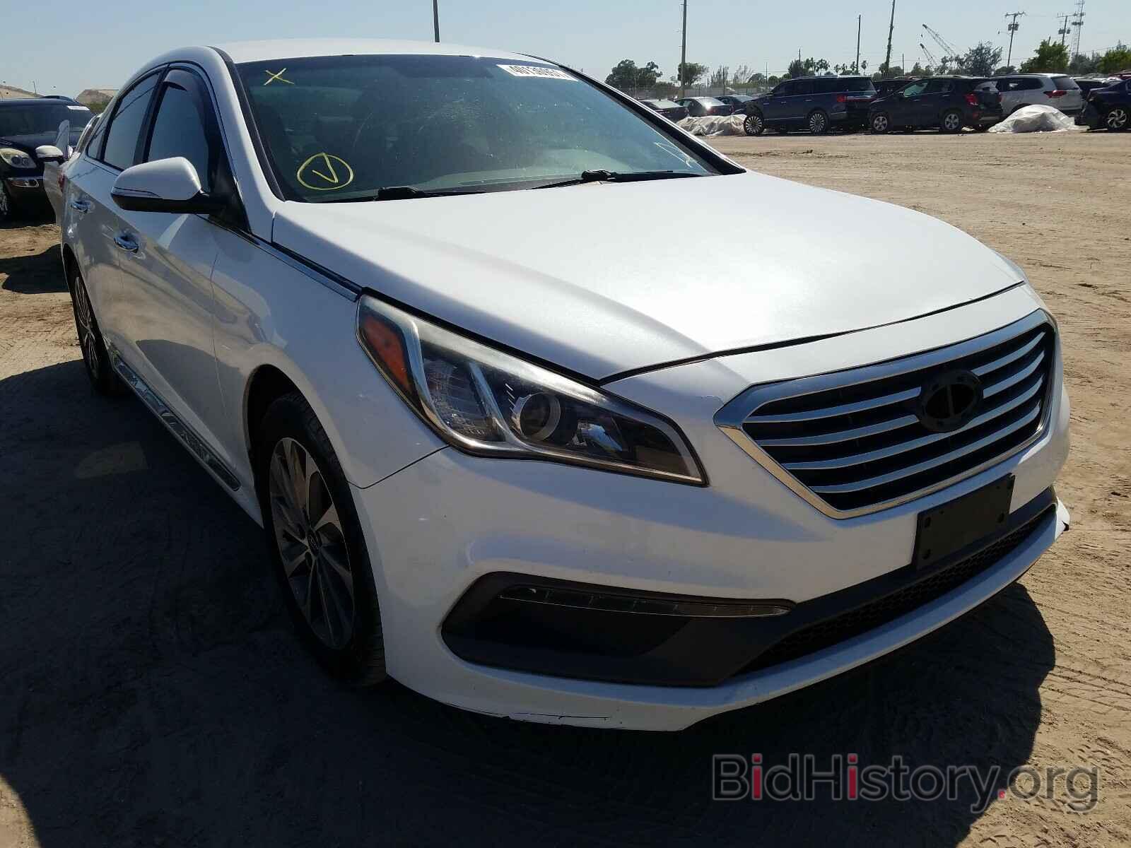 Photo 5NPE34AF0FH124398 - HYUNDAI SONATA 2015