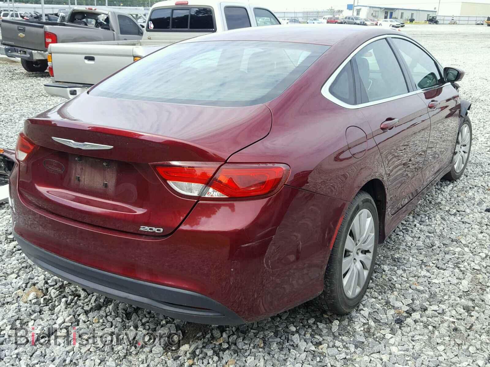 2016 CHRYSLER 200 - VIN: 1C3CCCFB3GN121427 - Фото 4