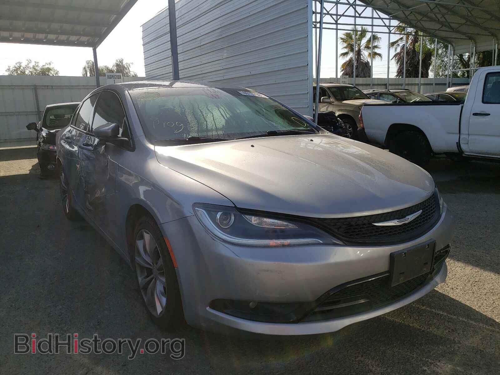 Фотография 1C3CCCBB9FN725195 - CHRYSLER 200 2015