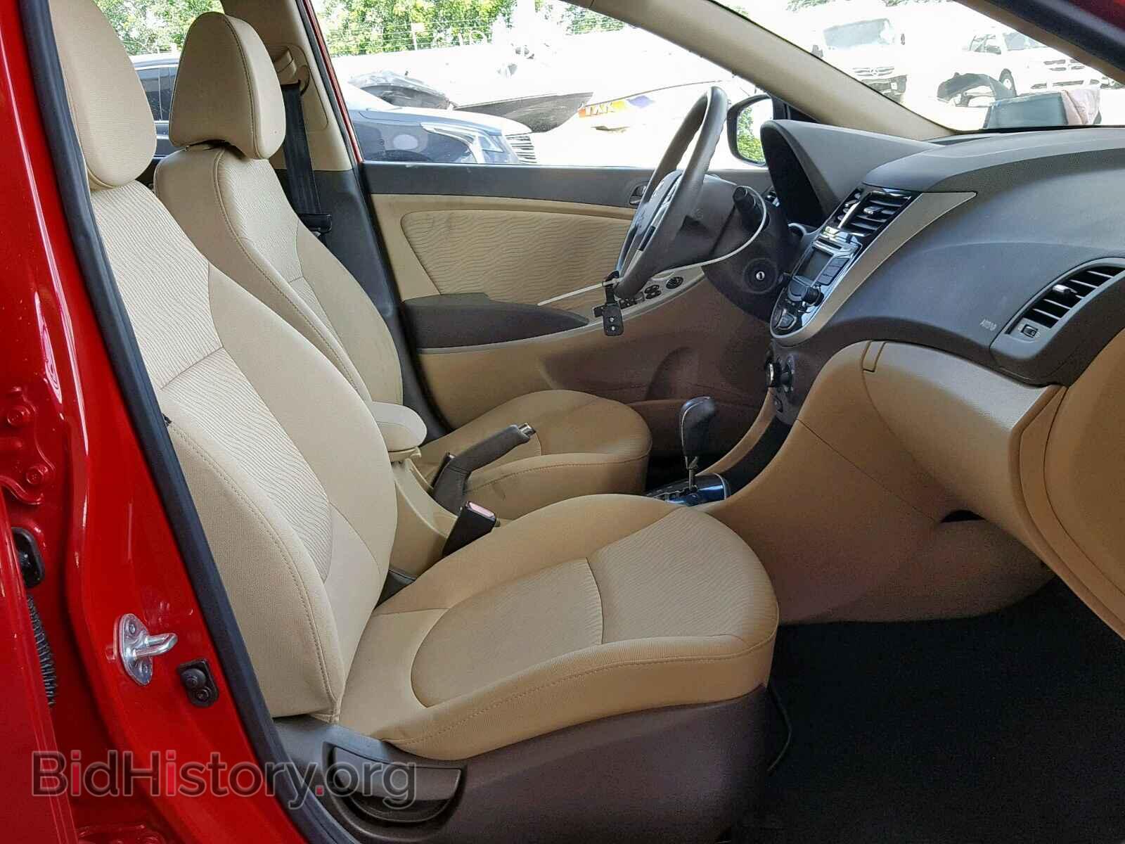 2013 HYUNDAI ACCENT - VIN: KMHCU4AE9DU284953 - Фото 5