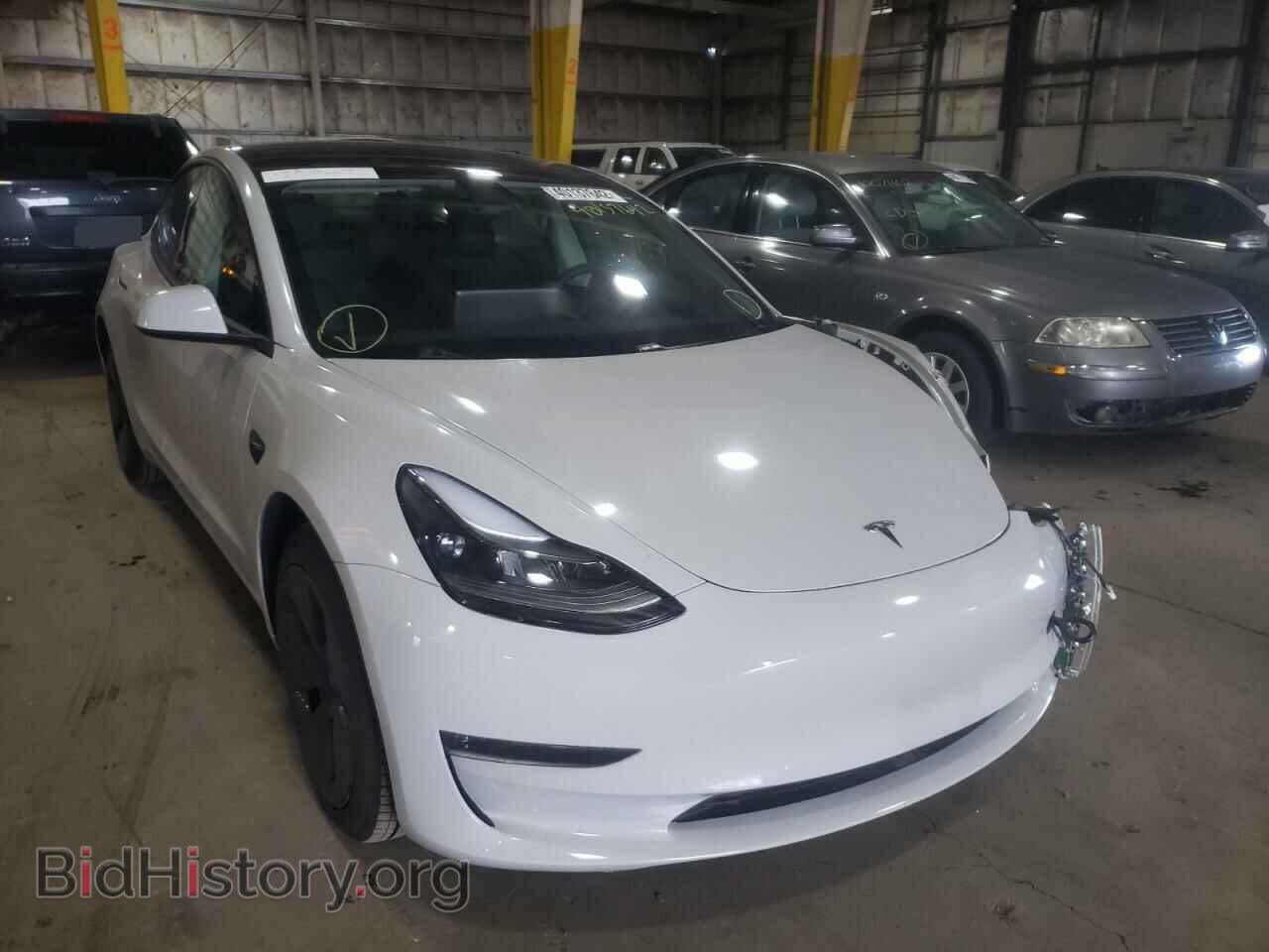 Photo 5YJ3E1EB7MF066146 - TESLA MODEL 3 2021