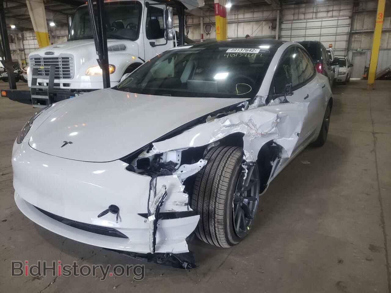 2021 TESLA MODEL 3 - VIN: 5YJ3E1EB7MF066146 - Фото 2