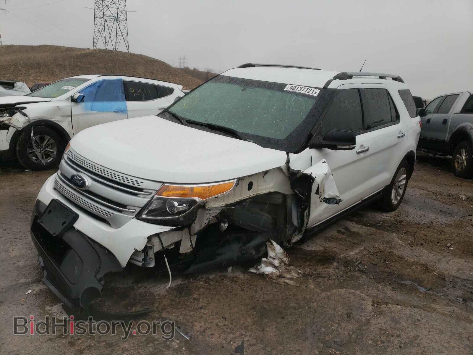 2014 FORD EXPLORER - VIN: 1FM5K8D80EGB25671 - Фото 2
