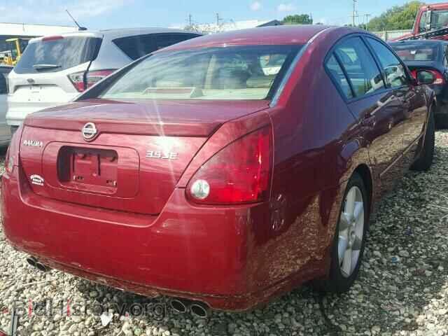 2006 NISSAN MAXIMA - VIN: 1N4BA41E16C863104 - Фото 4