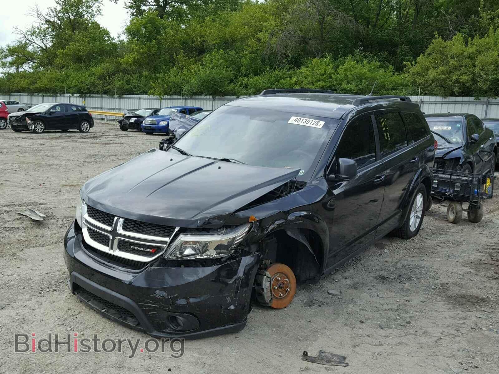 2015 DODGE JOURNEY - VIN: 3C4PDCBG9FT696867 - Фото 2
