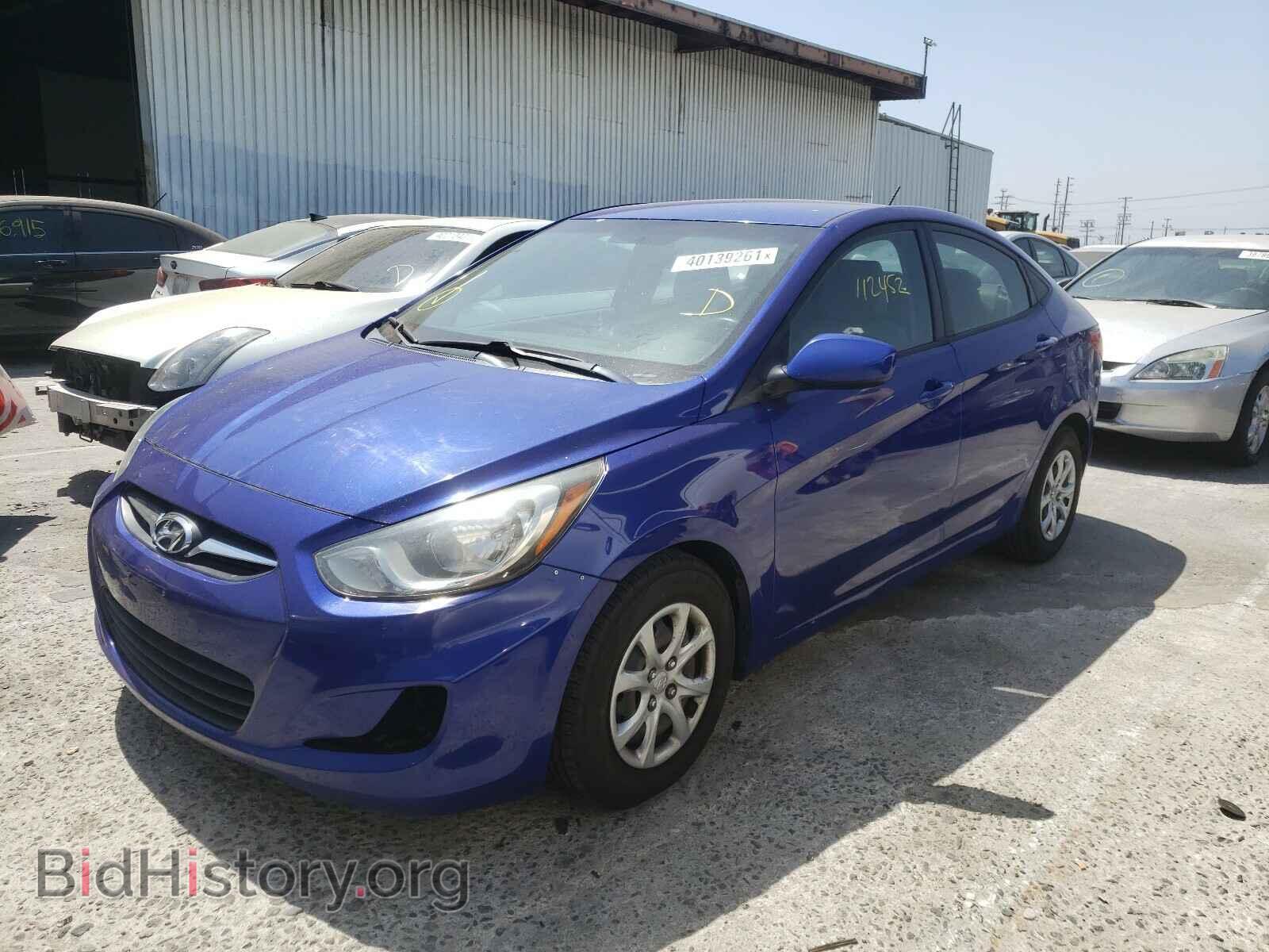 2014 HYUNDAI ACCENT - VIN: KMHCT4AE6EU714698 - Фото 2
