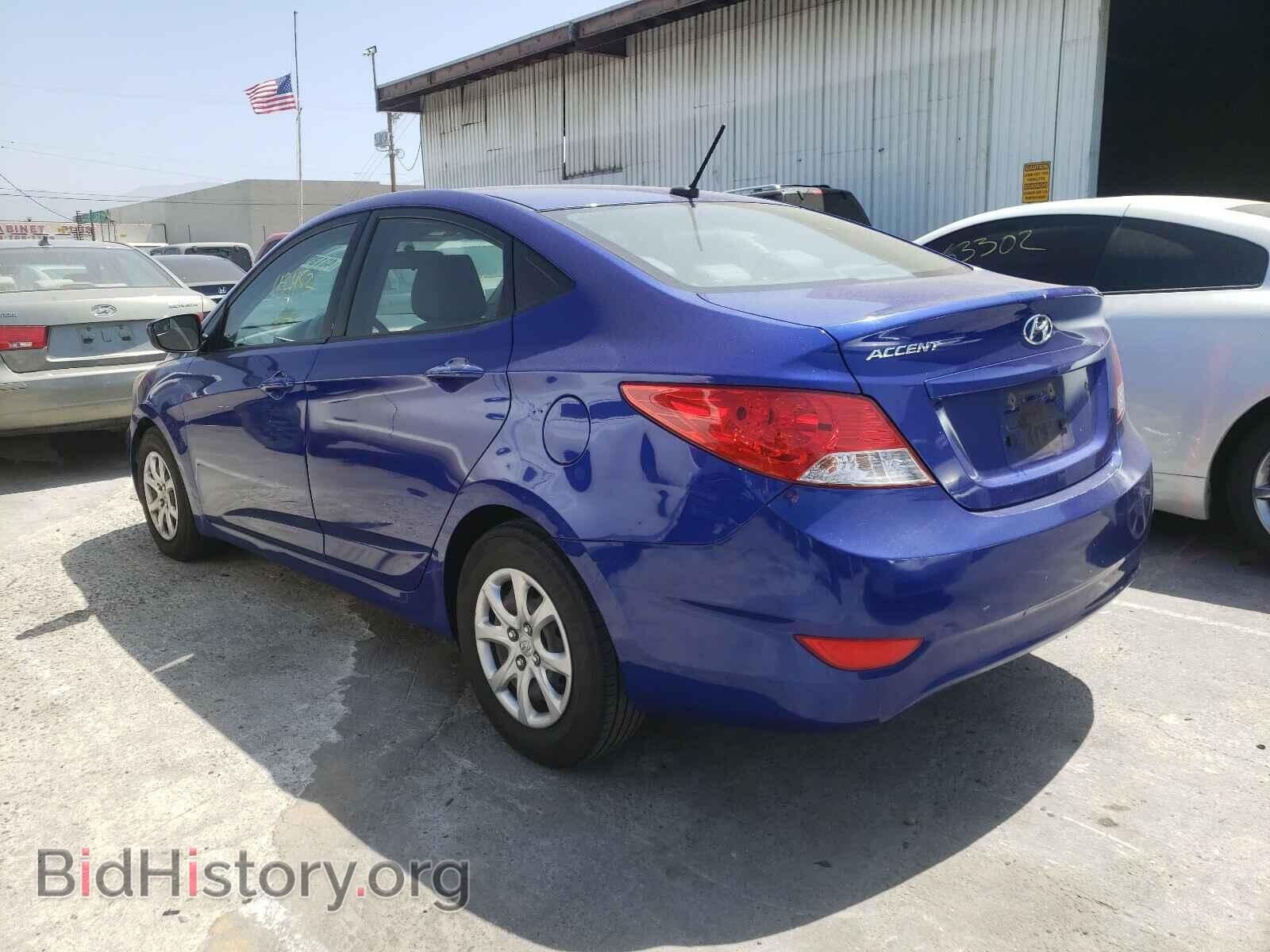 2014 HYUNDAI ACCENT - VIN: KMHCT4AE6EU714698 - Фото 3