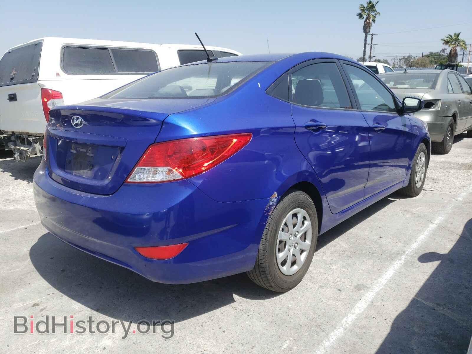 2014 HYUNDAI ACCENT - VIN: KMHCT4AE6EU714698 - Фото 4