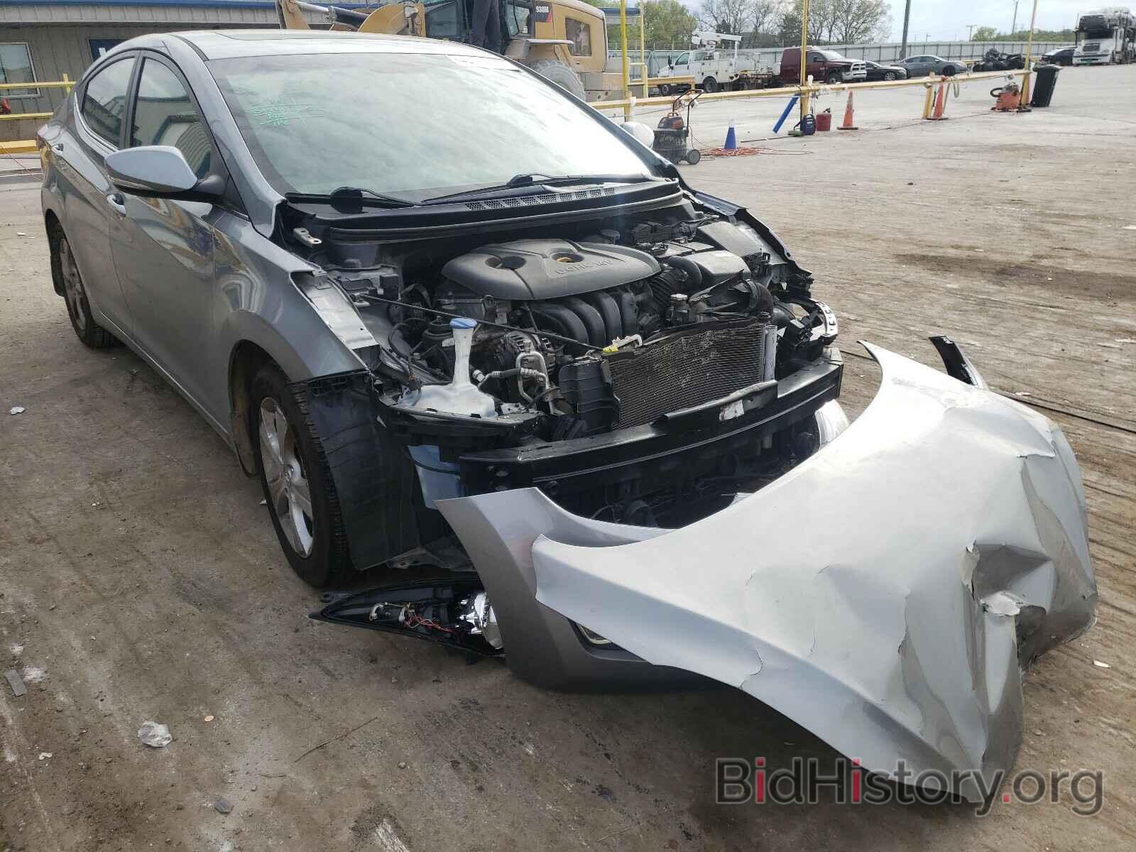 Photo KMHDH4AE1GU521013 - HYUNDAI ELANTRA 2016