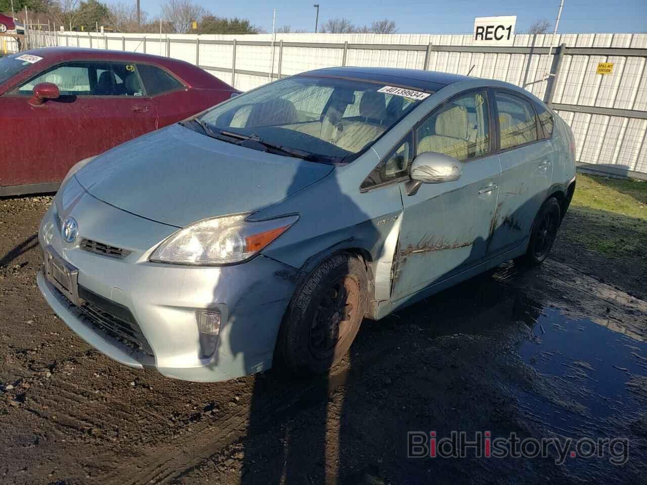 Photo JTDKN3DU7E1857619 - TOYOTA PRIUS 2014