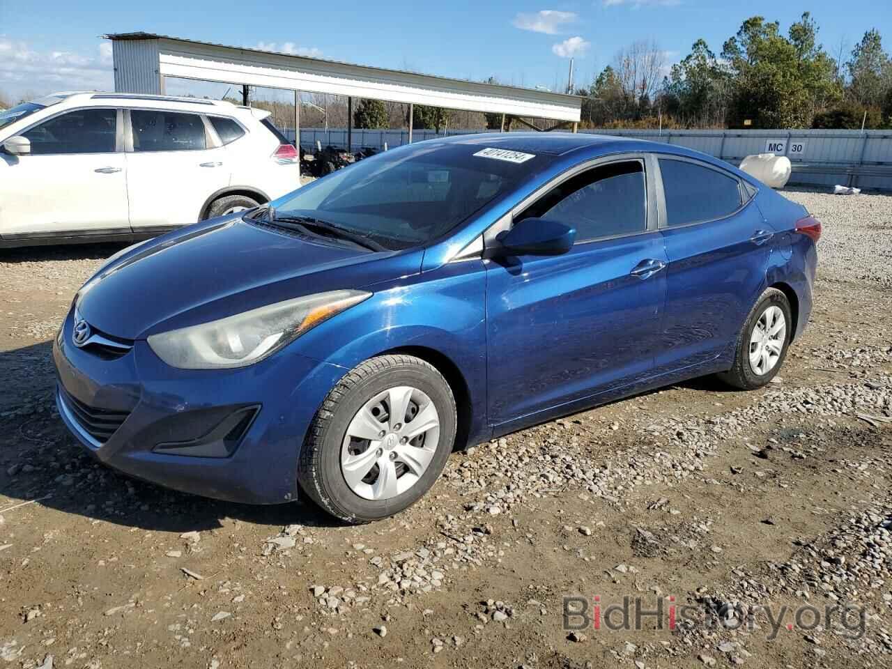 Фотография 5NPDH4AE8GH712037 - HYUNDAI ELANTRA 2016