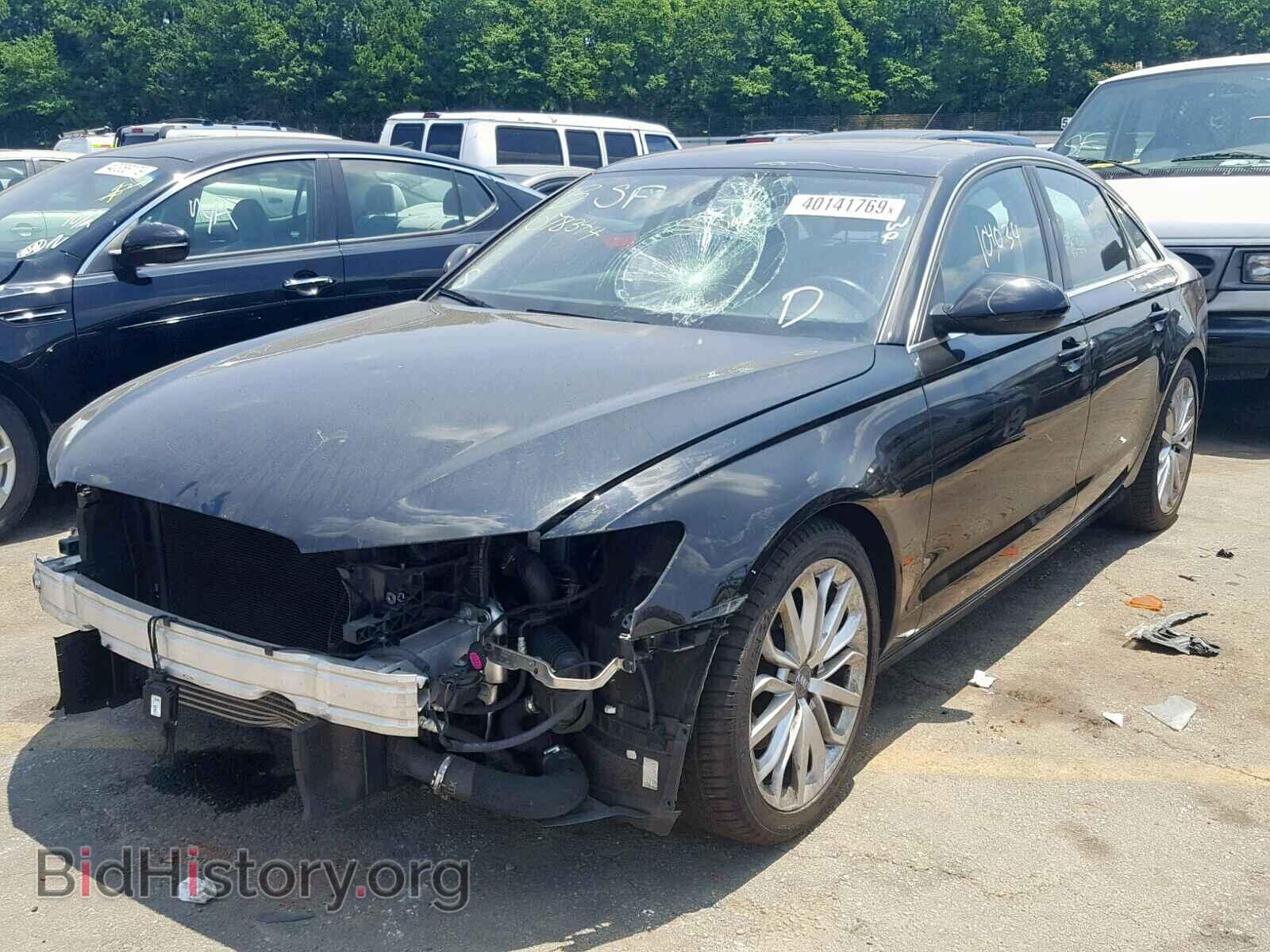 2012 AUDI A6 - VIN: WAUDFAFC8CN078344 - Photo 2