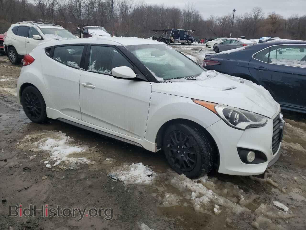 2014 HYUNDAI VELOSTER - VIN: KMHTC6AE8EU200301 - Фото 4