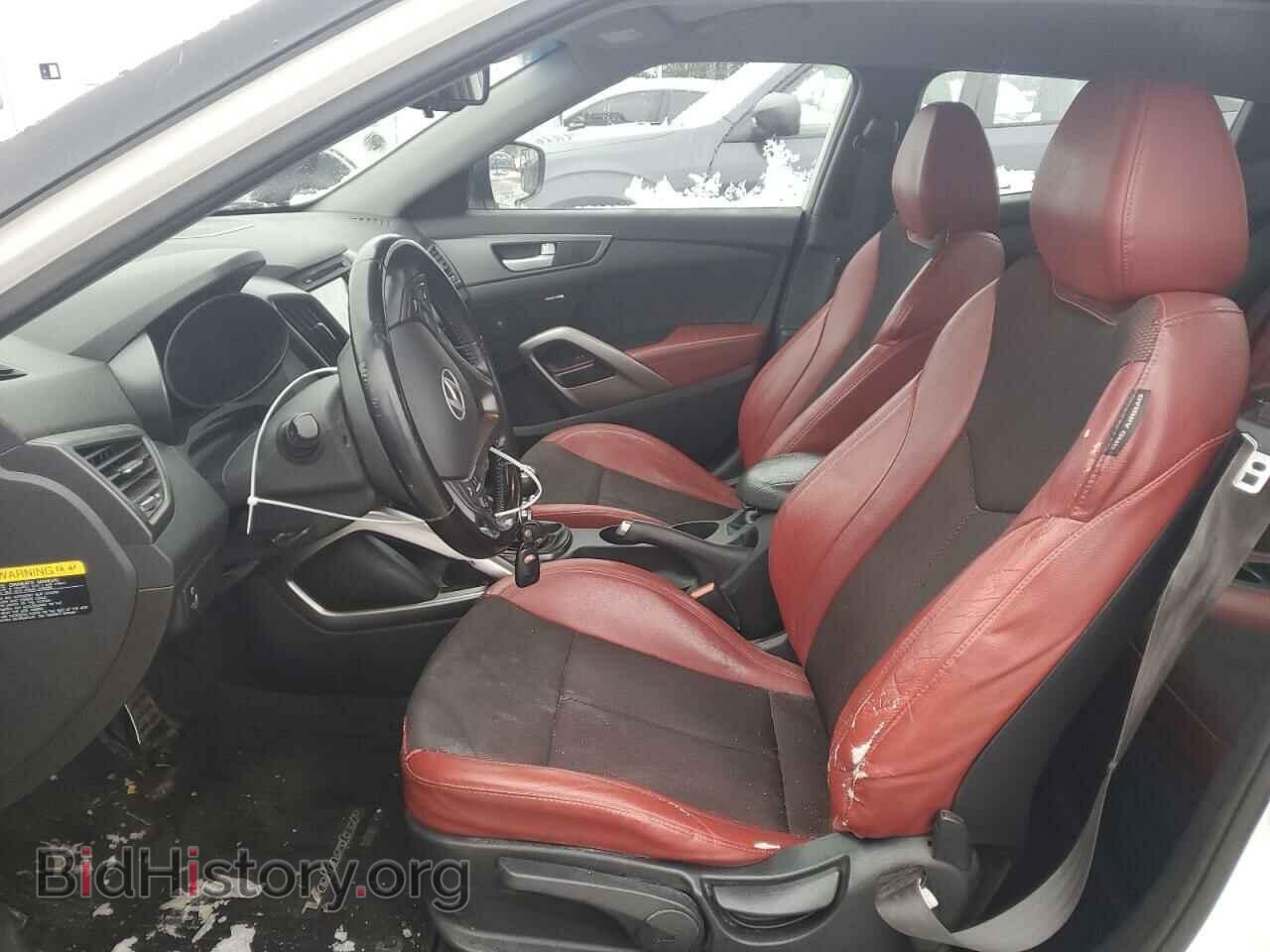 2014 HYUNDAI VELOSTER - VIN: KMHTC6AE8EU200301 - Фото 7