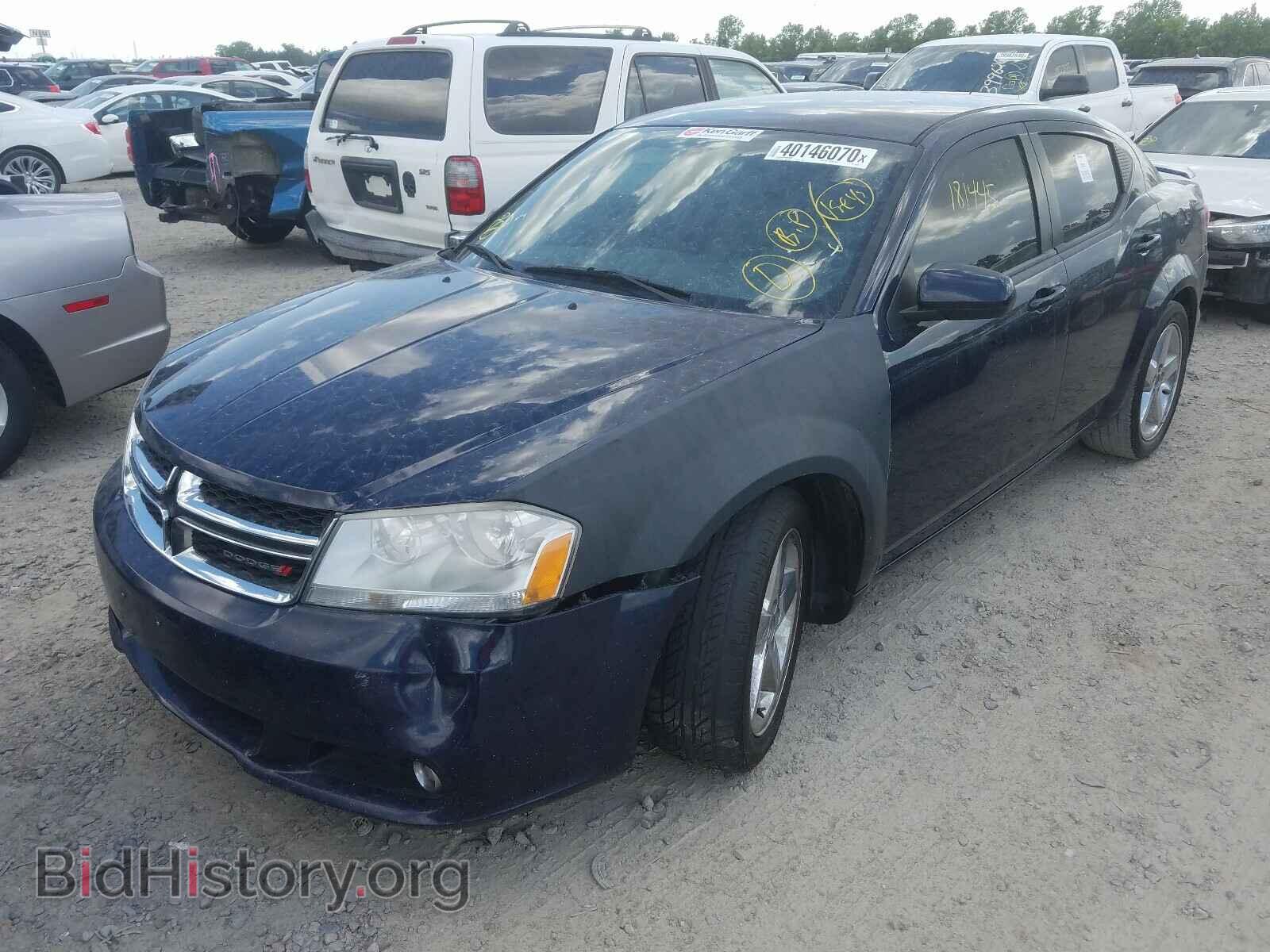 2013 DODGE AVENGER - VIN: 1C3CDZCB4DN693221 - Фото 2