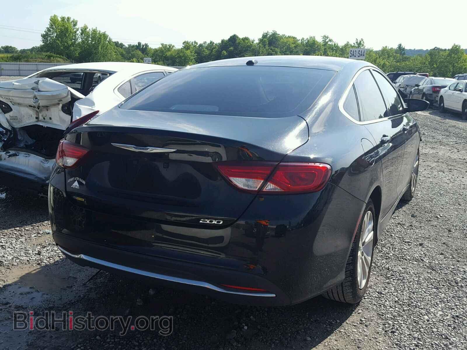 2015 CHRYSLER 200 - VIN: 1C3CCCAB6FN596883 - Фото 4