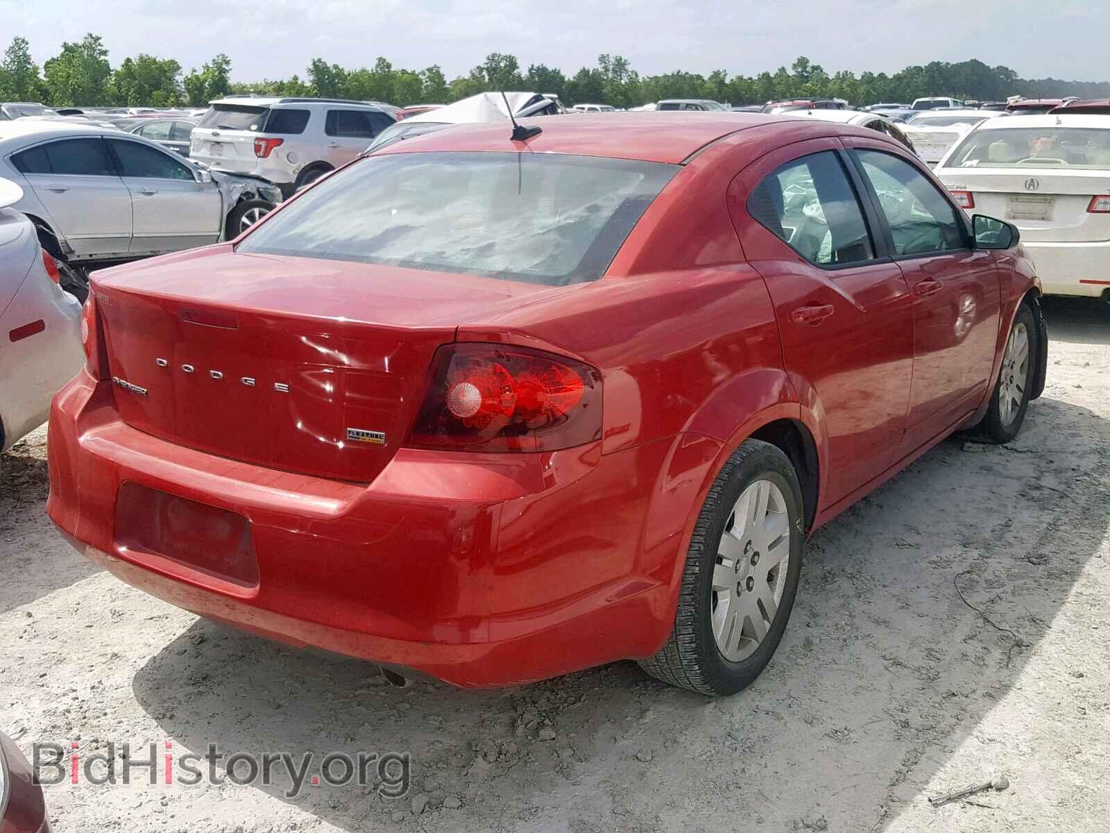 2012 DODGE AVENGER - VIN: 1C3CDZAG0CN247774 - Фото 4