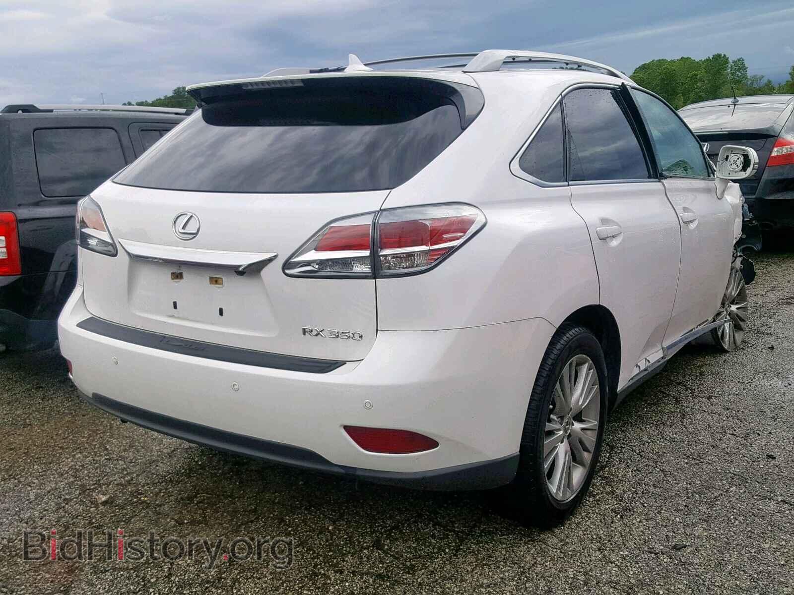 2013 LEXUS RX 350 - VIN: 2T2BK1BA0DC201693 - Фото 4