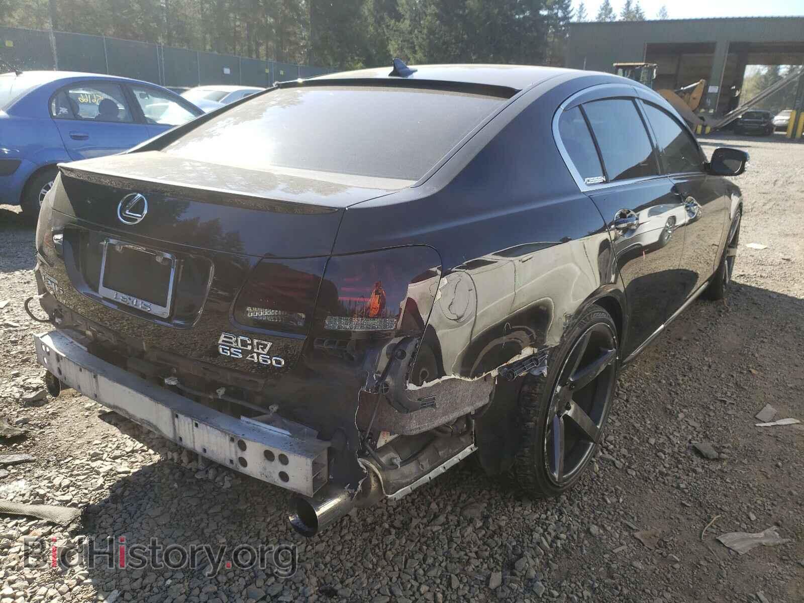 2008 LEXUS GS460 - VIN: JTHBL96S685000532 - Фото 4