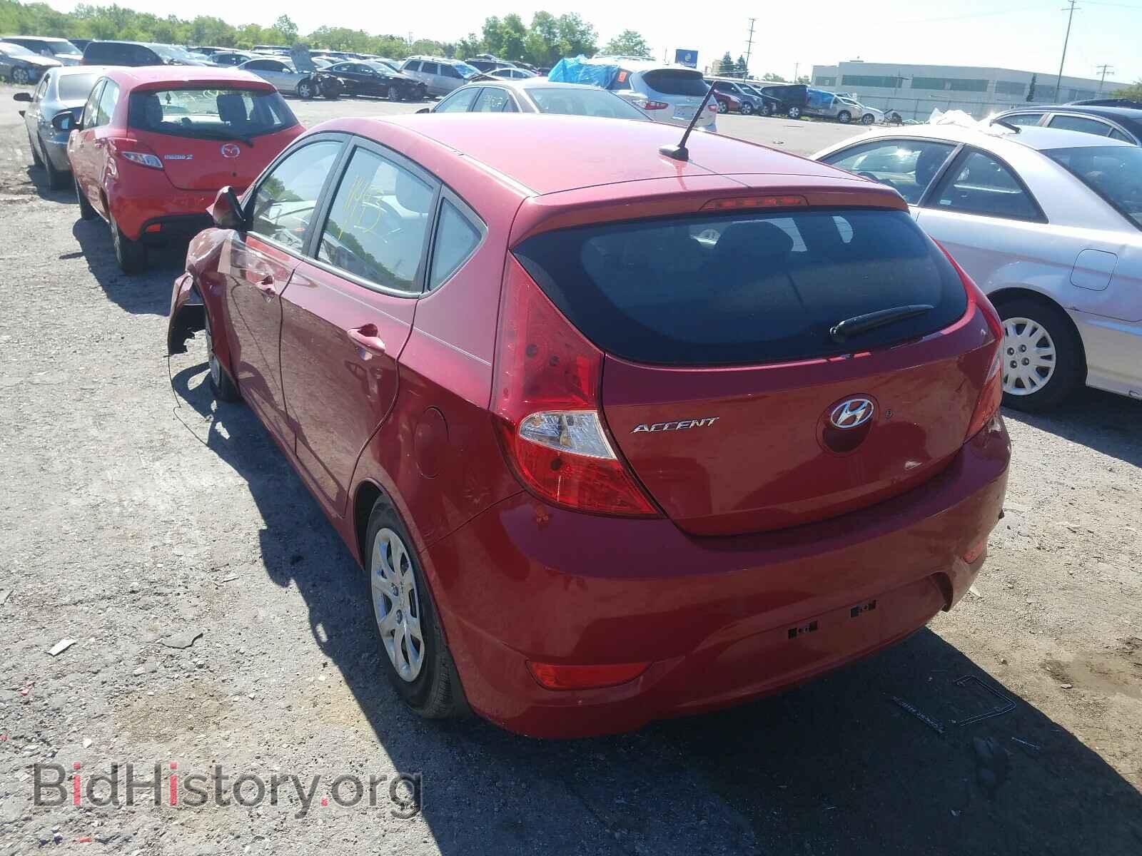 2013 HYUNDAI ACCENT - VIN: KMHCT5AE8DU081108 - Фото 3