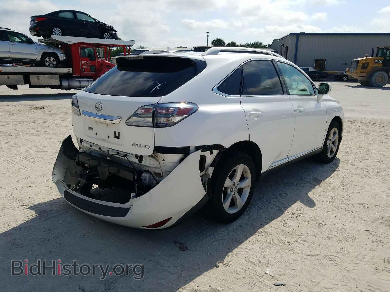 2012 LEXUS RX350 - VIN: 2T2BK1BA8CC148515 - Фото 4
