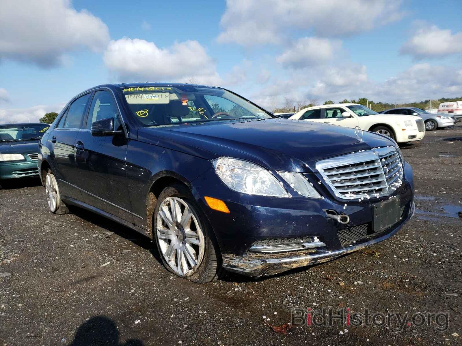 Photo WDDHF8JB0DA752125 - MERCEDES-BENZ E CLASS 2013