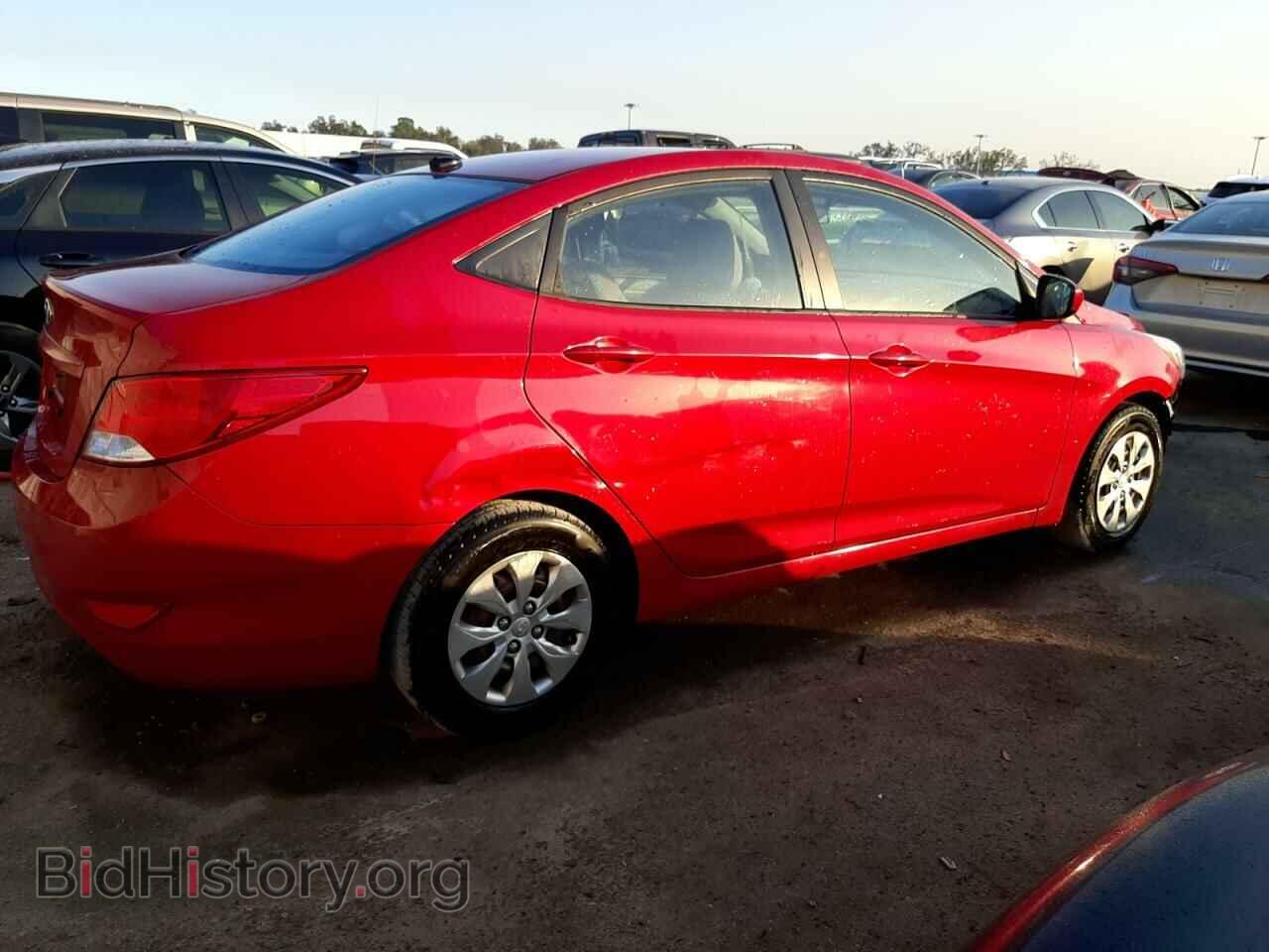 2016 HYUNDAI ACCENT - VIN: KMHCT4AEXGU002665 - Фото 3