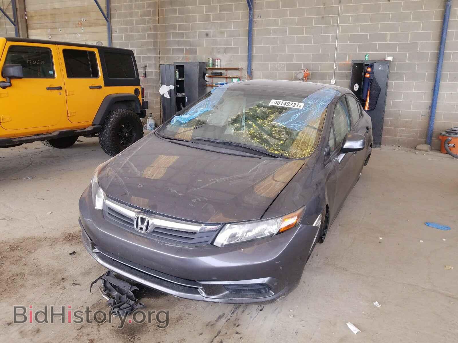 2012 HONDA CIVIC - VIN: 19XFB2F8XCE019406 - Фото 2