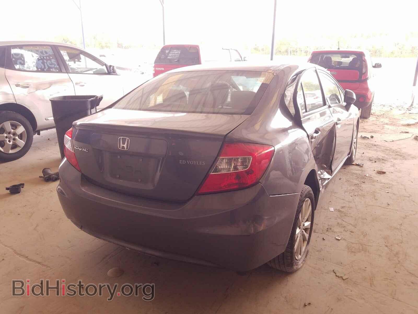 2012 HONDA CIVIC - VIN: 19XFB2F8XCE019406 - Фото 4