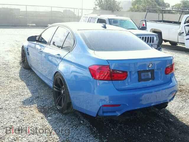 2015 BMW M3 - VIN: WBS3C9C5XFP805710 - Фото 3