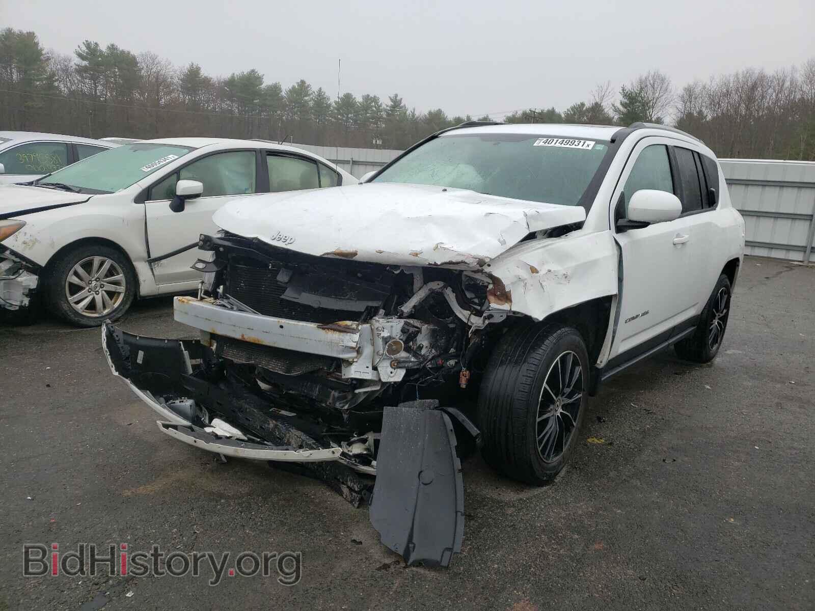 2014 JEEP COMPASS - VIN: 1C4NJDEB3ED802692 - Фото 2
