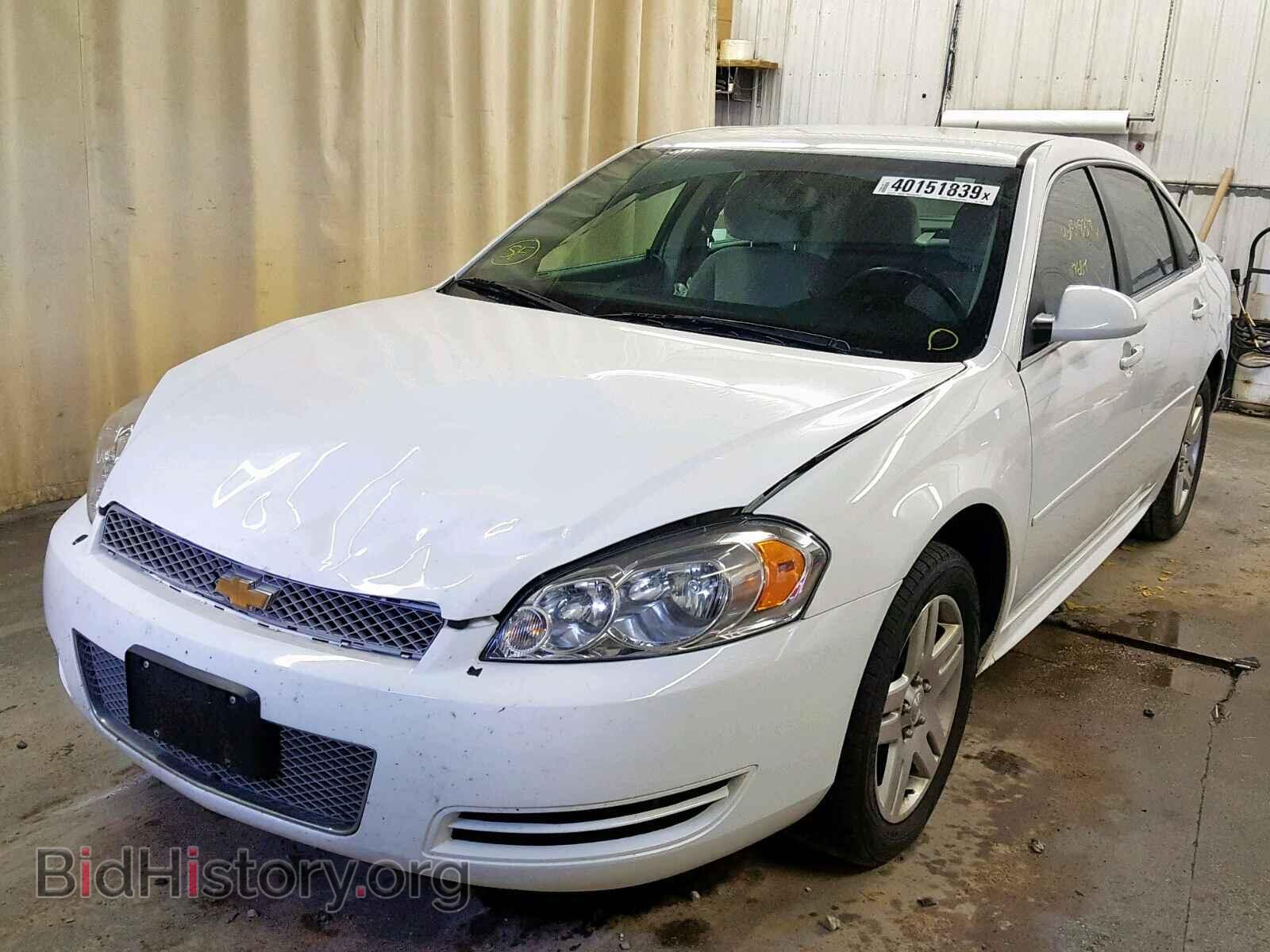 2012 CHEVROLET IMPALA - VIN: 2G1WB5E30C1206537 - Фото 2