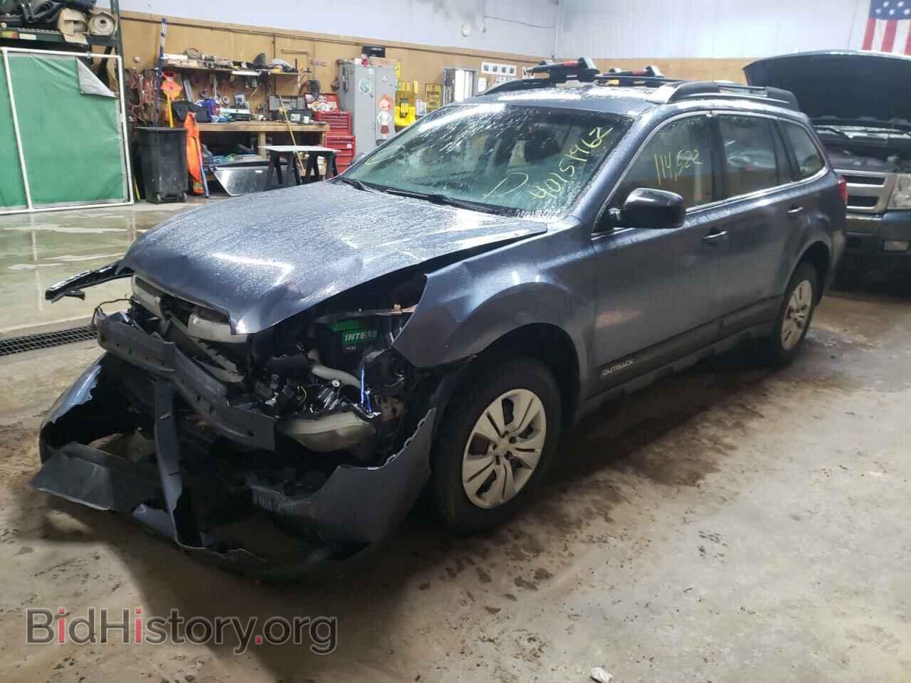 2014 SUBARU OUTBACK - VIN: 4S4BRCAC8E1217544 - Фото 2