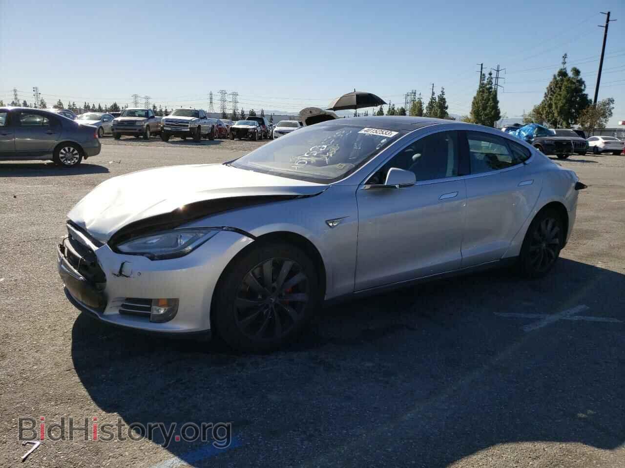 Photo 5YJSA1H17EFP29369 - TESLA MODEL S 2014