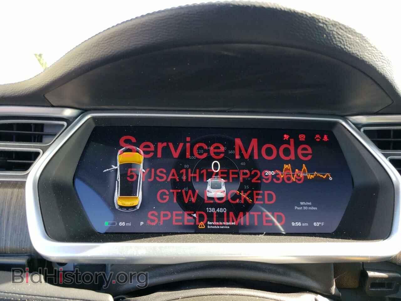2014 TESLA MODEL S - VIN: 5YJSA1H17EFP29369 - Photo 9