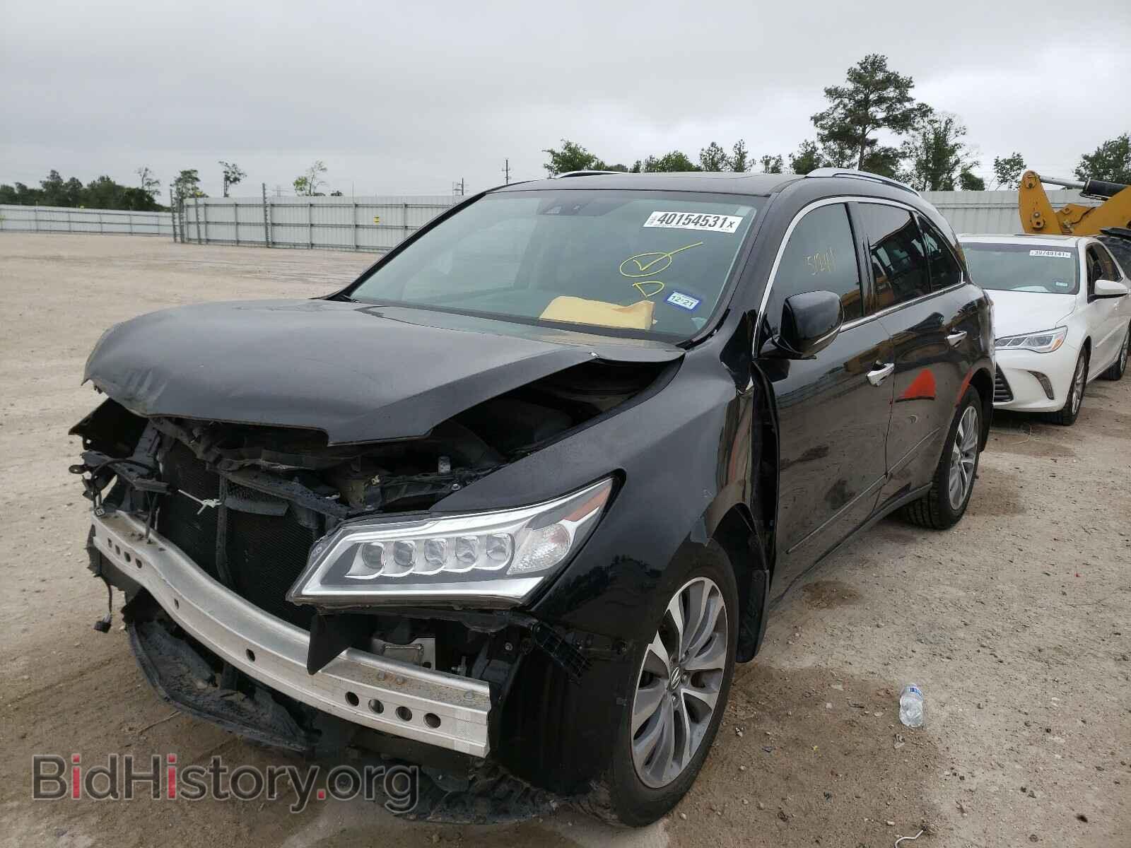 2015 ACURA MDX - VIN: 5FRYD4H45FB013549 - Фото 2